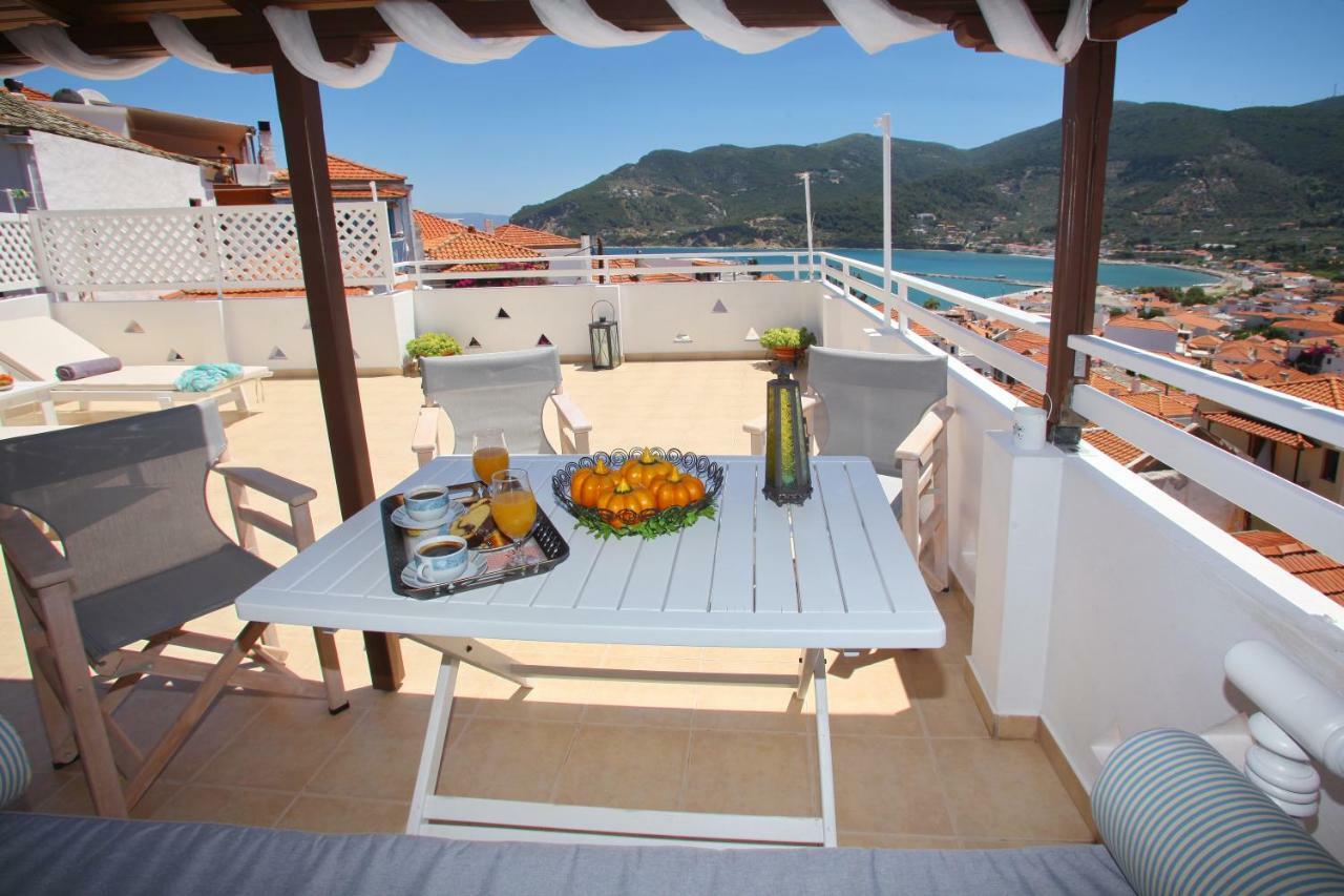 Villa Kamara House Skopelos Exterior foto